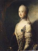 Carl Gustaf Pilo Princess Sofia Magdalena oil